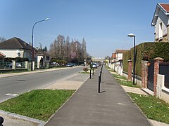 Sortie de Fontenay-Trésigny avenue Général Leclerc.
