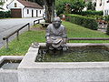 Fontaine dans le village de Steingaden