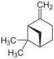 Struktur von (−)-β-Pinen