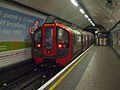 Image 27Victoria line 2009 Stock train at Euston.