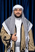 A young man from the Shabak nationalism in folkloric clothing.jpg