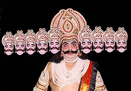 Representación del Ramayana - India.