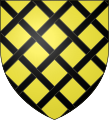 Coat of arms of the Wyhe family, burgmannen of Nuerbourg in the 14th century.