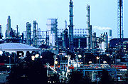 A maior fábrica de química do mundo, da BASF, em Ludwigshafen