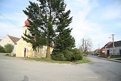 Centre of Komárovice