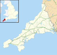 Porthtowan is located in Cornwall