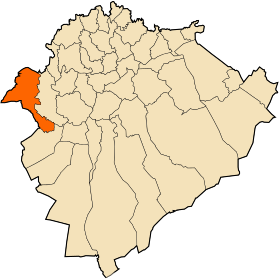 Localisation de Takhemaret