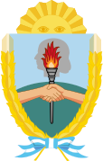 Escudo de armas de la Provincia Eva Perón (1951-1955)