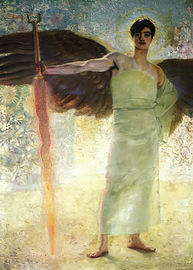 Le Gardien du Paradis (1889), Munich, Museum Villa Stuck.