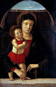 Giovanni Bellini, Madonna col Bambino.