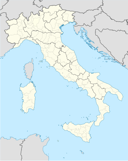 2014–15 Serie A is located in Italy