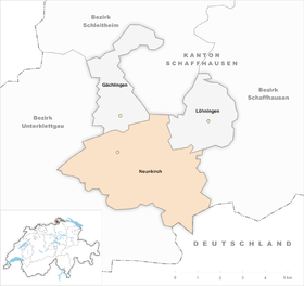 Karte von Neunkirch