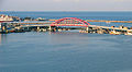 Sinsuro Arched Bridge fuq Cheongchoho Lake f'Sokcho