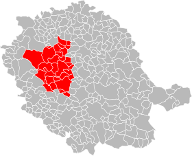 Localisation de Communauté de communes Tarn et Dadou