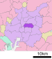 昭和区在名古屋市的位置