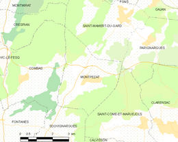 Montpezat - Localizazion