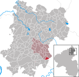 Obererbach – Mappa