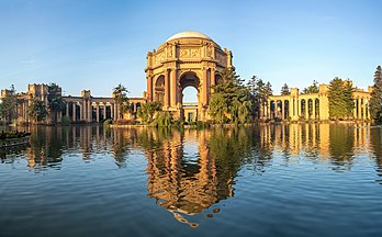 Le Palace of Fine Arts, à San Francisco. (définition réelle 10 074 × 6 252)