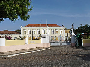 Le palais présidentiel.