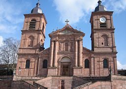 La Cathédrale Saint-Dié de Saint-Dié-des-Vosges.