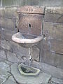 The drinking fountain