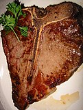 T-bone steak