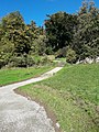 Treppe zu dem Obstgarten in Belvedere