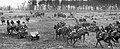 Polish cavalry at the battle of Bzura, central Poland