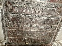 Fresco in the temple interior, Virupaksha temple.