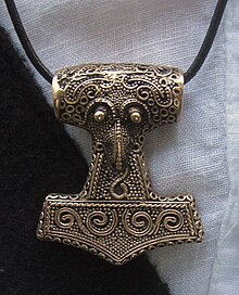 Amuleto Martillo de Thor (hallazgo de Skåne)