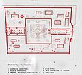 Mappa delle rovine del Wat Mahathat