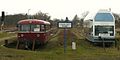 798 618 und Doppelstock-Schienenbus 670.3 in Pritzwalk