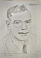 Bob Bartlett in the 1930s, drawing