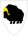 Escudo del municipio de Dovre, Noruega.