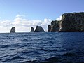 Image 46The Forty-Fours viewed from the north; the leftmost islet is the easternmost point of New Zealand. (from Geography of New Zealand)