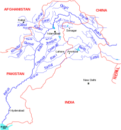 Mappa del fiume