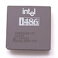 Intel i486 DX 25MHz bez logo DX