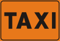 Taxi stop (formerly used )