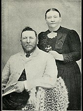Die Eltern von Jan Smuts, Jacobus und Catharina Smuts, Aufnahme von 1893