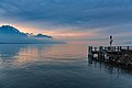 80 Lake Geneva from Chillon Castle uploaded by Dmottl, nominated by Dmottl