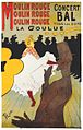 Affiche realizzata da Toulouse-Lautrec