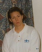 Die neuntplatzierte Mikaela Ingberg, 1998 EM-Dritte