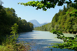 Saalach Bad Reichenhalli juures