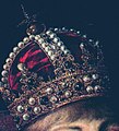 Swedish Crown, Detail of a Portrait of King Władysław IV Vasa in coronation robes, ~1635