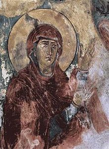 Theodore. 'Mother of God'. Ipari church fresco.jpg