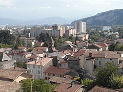 Sassenage depuis le chemin des Côtes