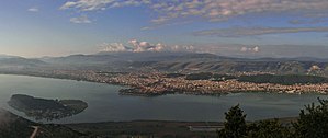 Vista panorâmica de Ioánnina