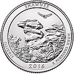 2016 America The Beautiful Quarters - Shawnee Illinois Reverse