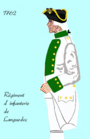 régiment de Languedoc de 1762 à 1767