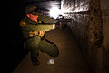 Perkhidmatan Kecemasan Penguatkuasaan Undang-undang Polis, Peronda Sempadan Polis Amerika Syarikat, Mengawal terowong di Nogales, Arizona, Pegawai Polis, pada tahun 2012.